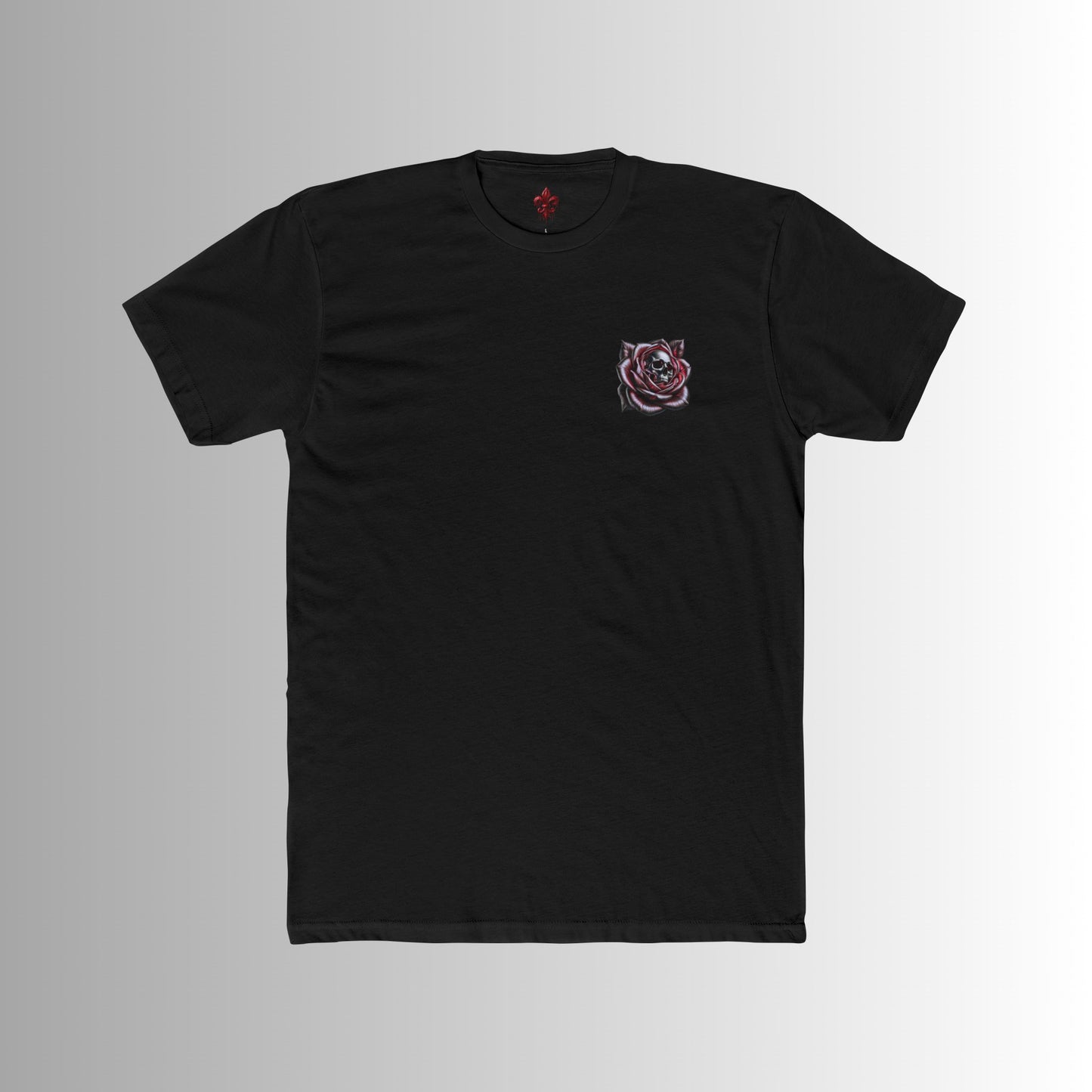 Skull Rose Logo - Red