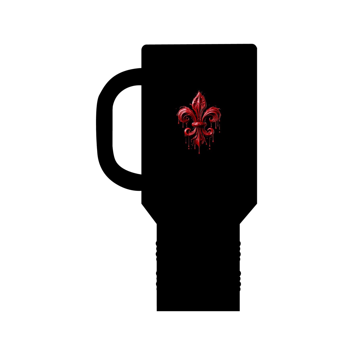 Unique Insulated Travel Mug with Gothic Designs (Get Well Soon) - 40oz