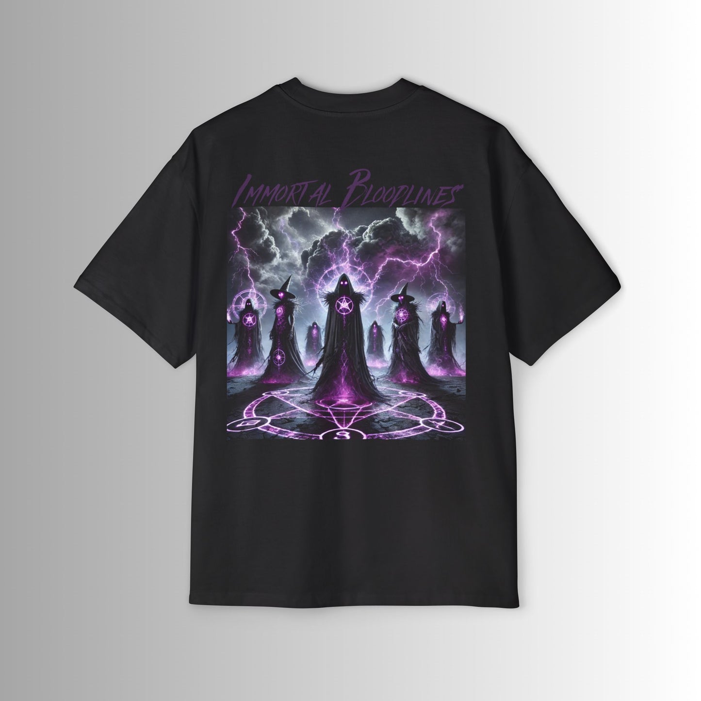 The Halloween Collection Oversized Boxy Tee - The Hex Witches