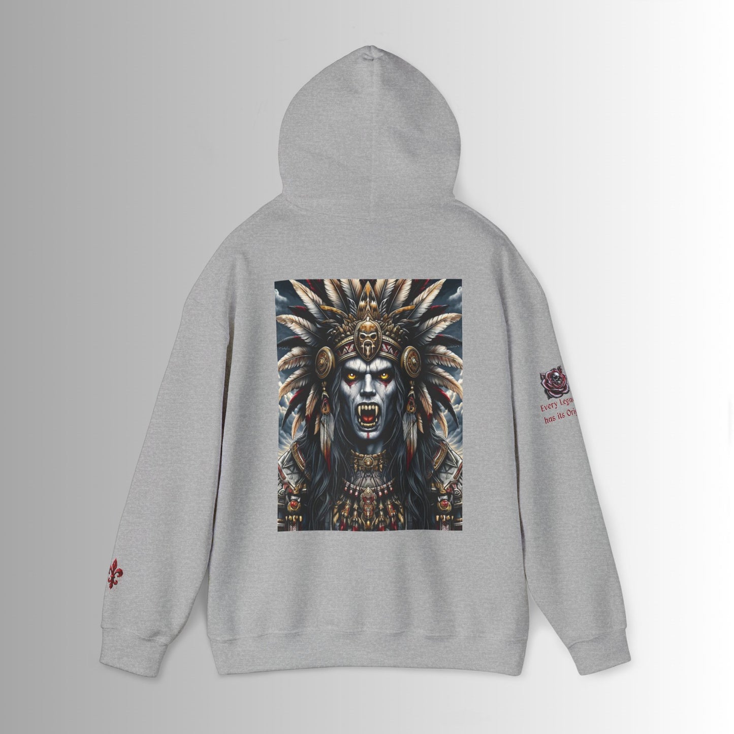 The Curse of the Tlacaelel - The Aztec Priests Collection Hoodies