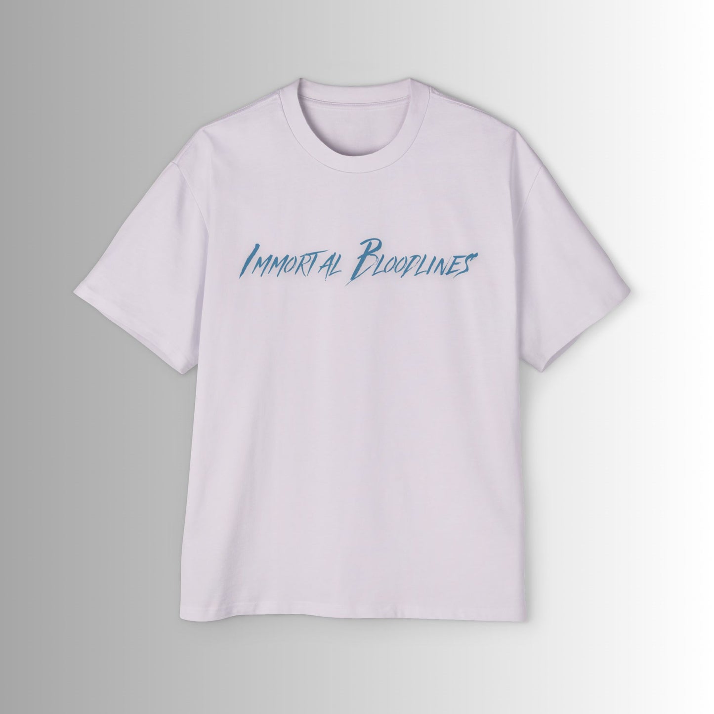 Immortal Bloodlines Men's Heavy Oversized Tee - Valhalla Graphic T-Shirt