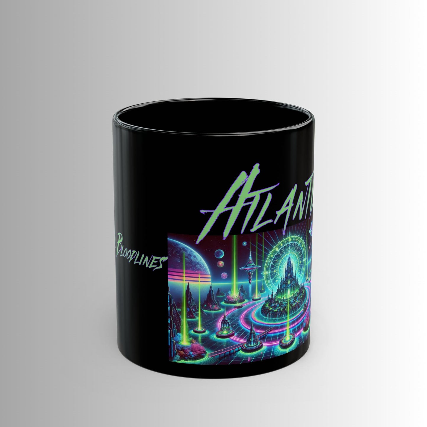 Immortal Bloodlines - Atlantis Mug - Vibrant Graphic Coffee Cup for Mythology Lovers