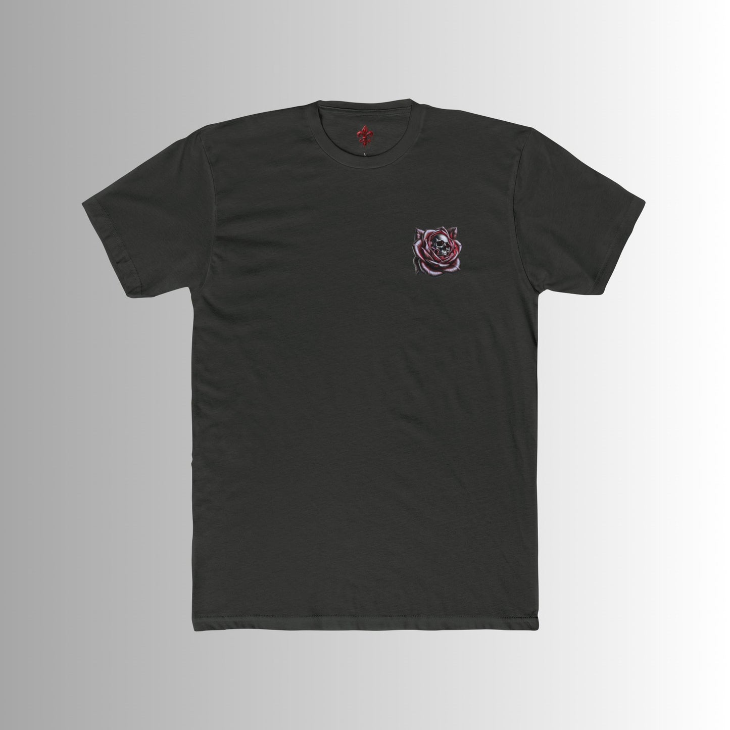 Skull Rose Logo - Red