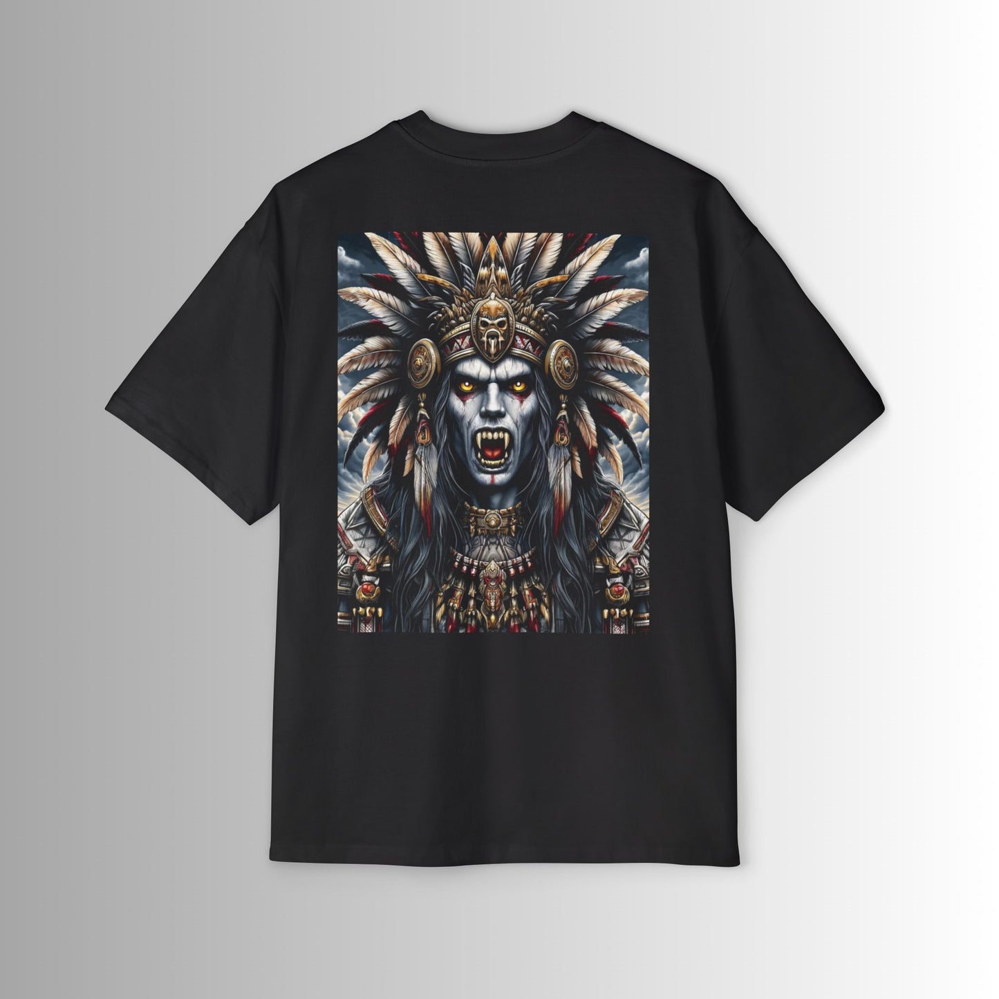 Curse of the Tlacaelel Aztec Priests Collection - Oversized Tee (GCC)