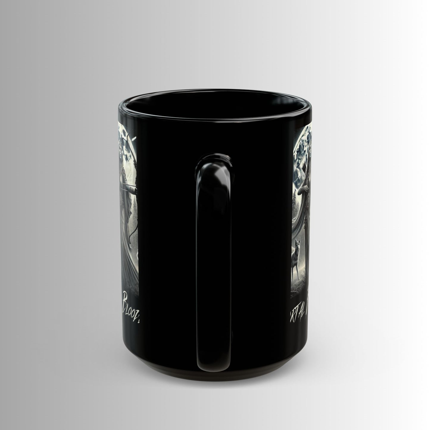 Immortal Bloodlines- God's Collection (Diana) - Black Mug — (11oz & 15oz)