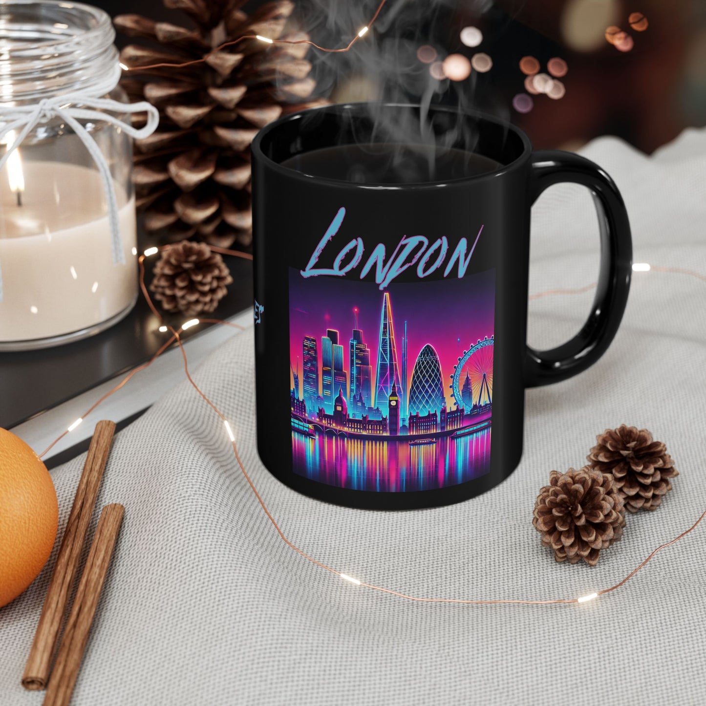 Immortal Bloodlines - London Mug - Vibrant Graphic Coffee Cup for Mythology Lovers