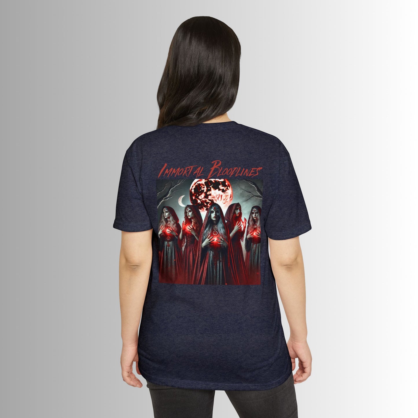 Immortal Bloodlines Halloween Jersey Tee - The Blood Moon Witches