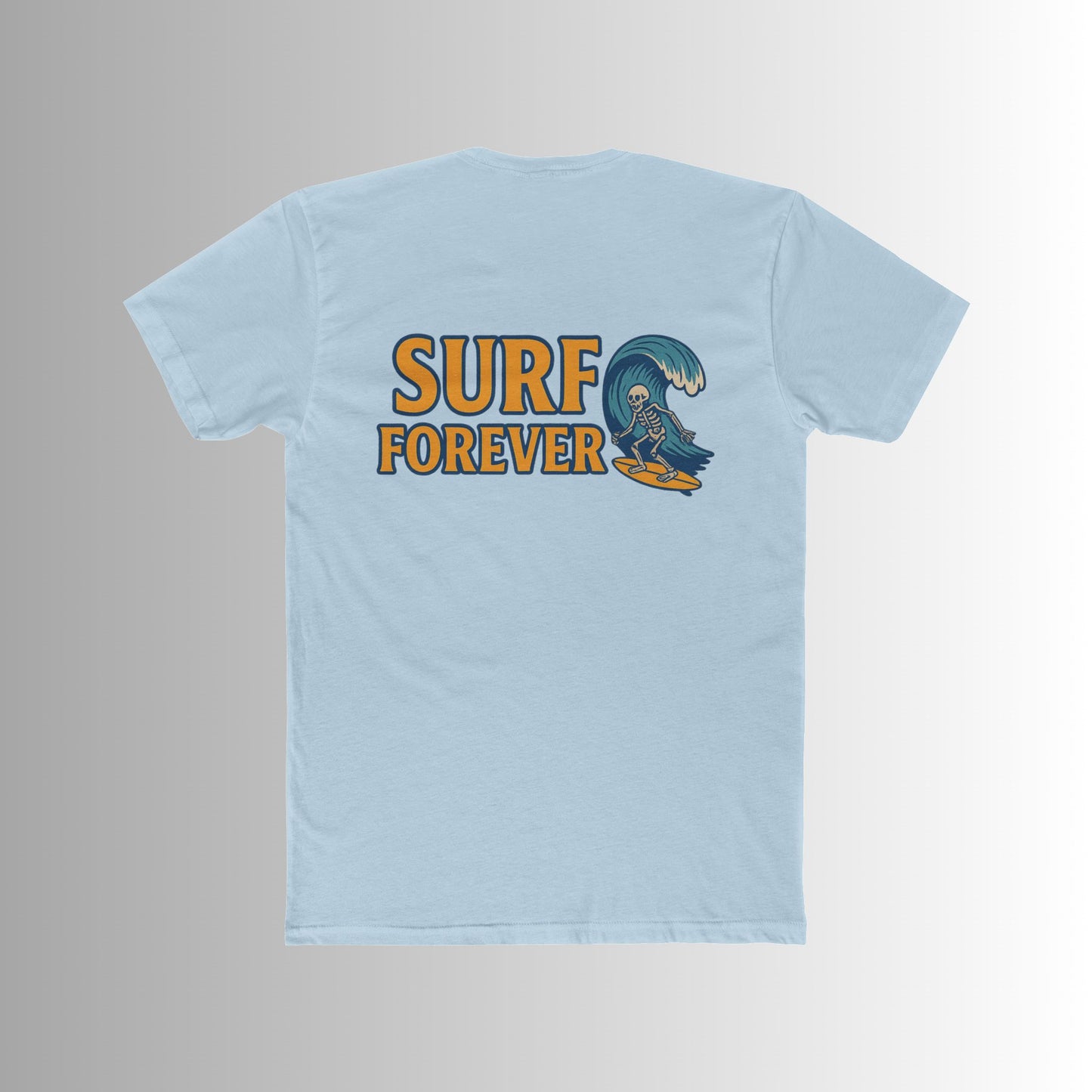 Surf Forever - Small Skeleton Summer Tee
