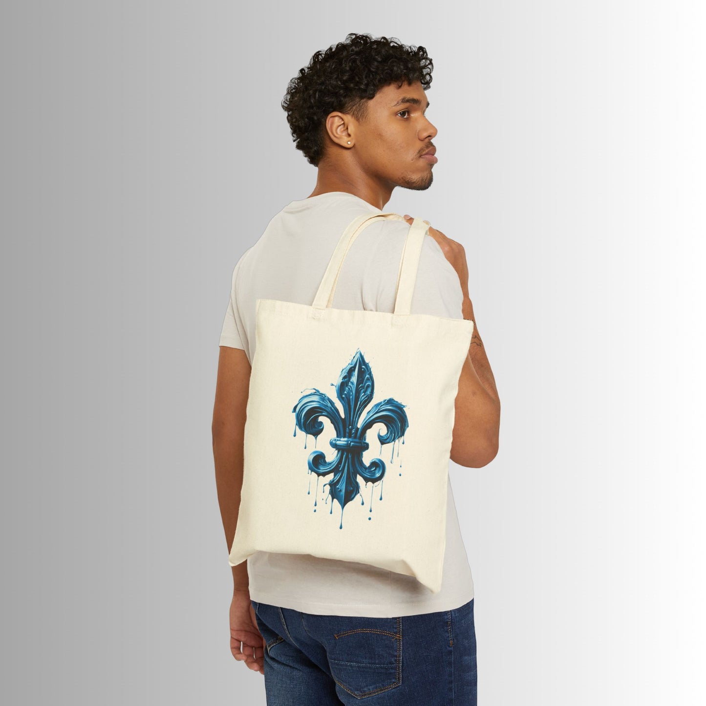 Immortal Bloodlines Gothic Tote Bag - Stylish Canvas Shopper for Art Lovers (Tokyo) GCC