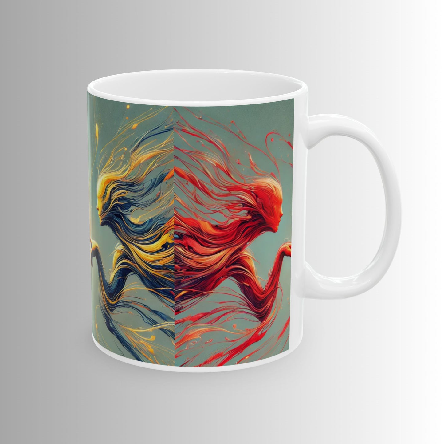First Sparks - Immortal Love Collection - Unique 11oz & 15oz Love Design for Coffee & Tea Lovers