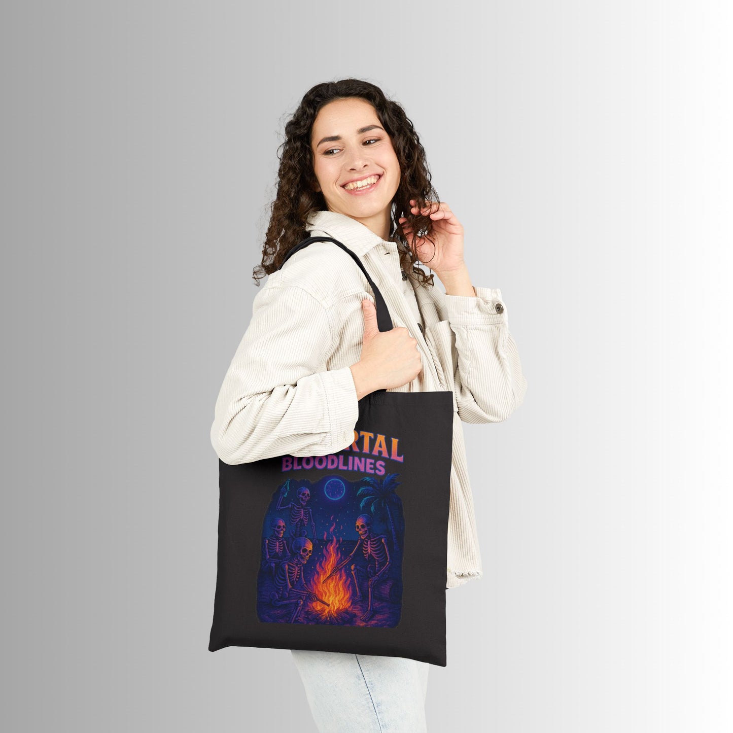 Surf-Inspired Cotton Canvas Tote Bag - Perfect for Beach Lovers, Eco-Friendly Shopping, Gifts for Surfers, Summer Adventures