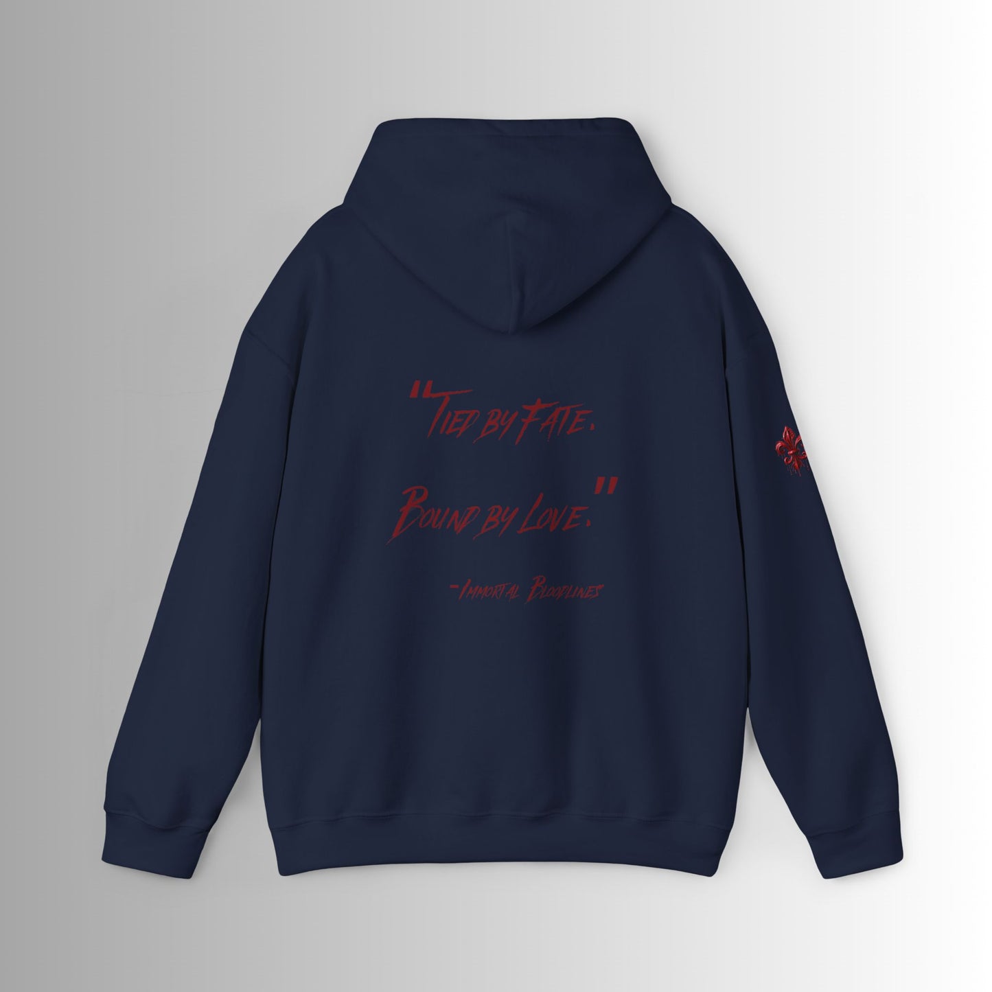 Fate & Love Unisex Hooded Sweatshirt - Heart Design