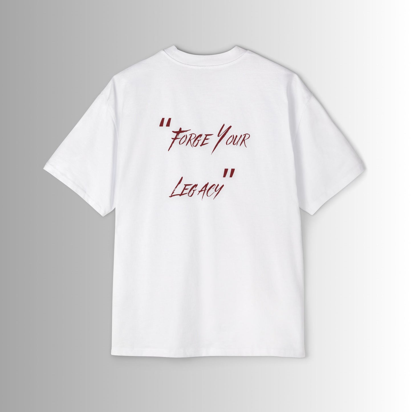 Men's Oversized Tee - Immortal Bloodlines - 'Forge Your Legacy' Graphic Shirt