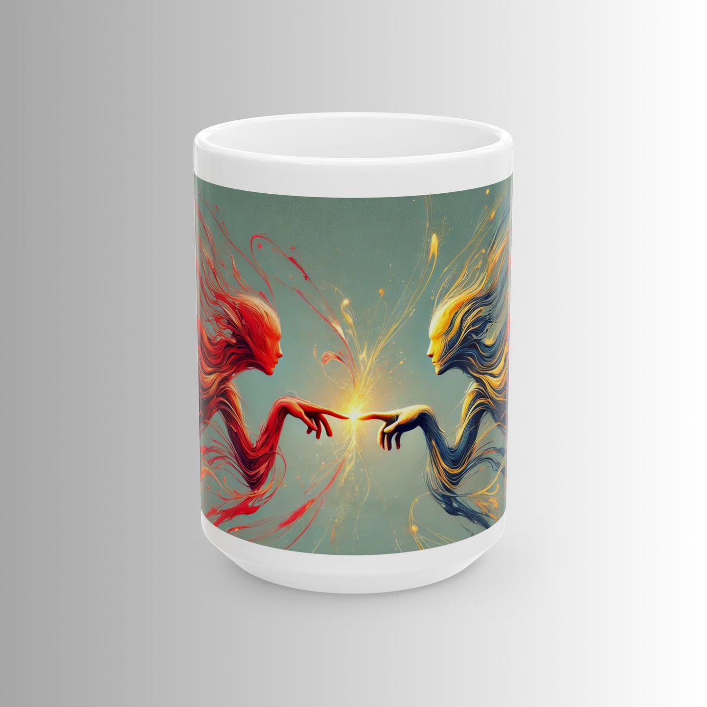 First Sparks - Immortal Love Collection - Unique 11oz & 15oz Love Design for Coffee & Tea Lovers