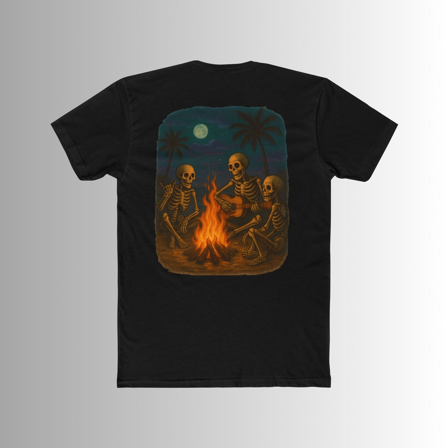 Surf-Inspired Unisex Cotton Crew Tee | Beach Vibes, Summer Style, Gift for Surfers, Casual Wear, Surf Forever, Immortal Bloodlines