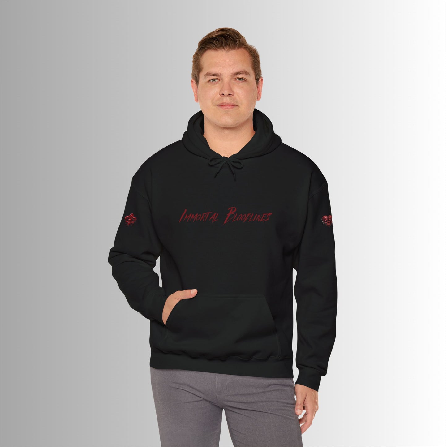 Immortal Bloodlines Style that Never Dies - Unisex Hooded Sweatshirt (GCC)