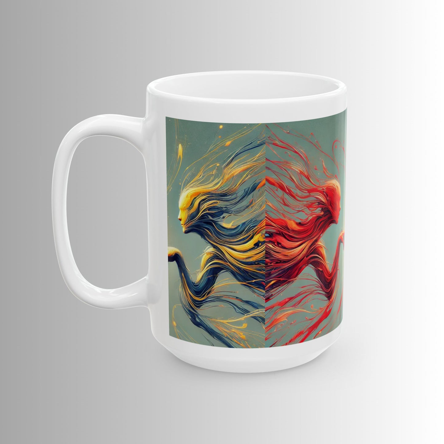 First Sparks - Immortal Love Collection - Unique 11oz & 15oz Love Design for Coffee & Tea Lovers