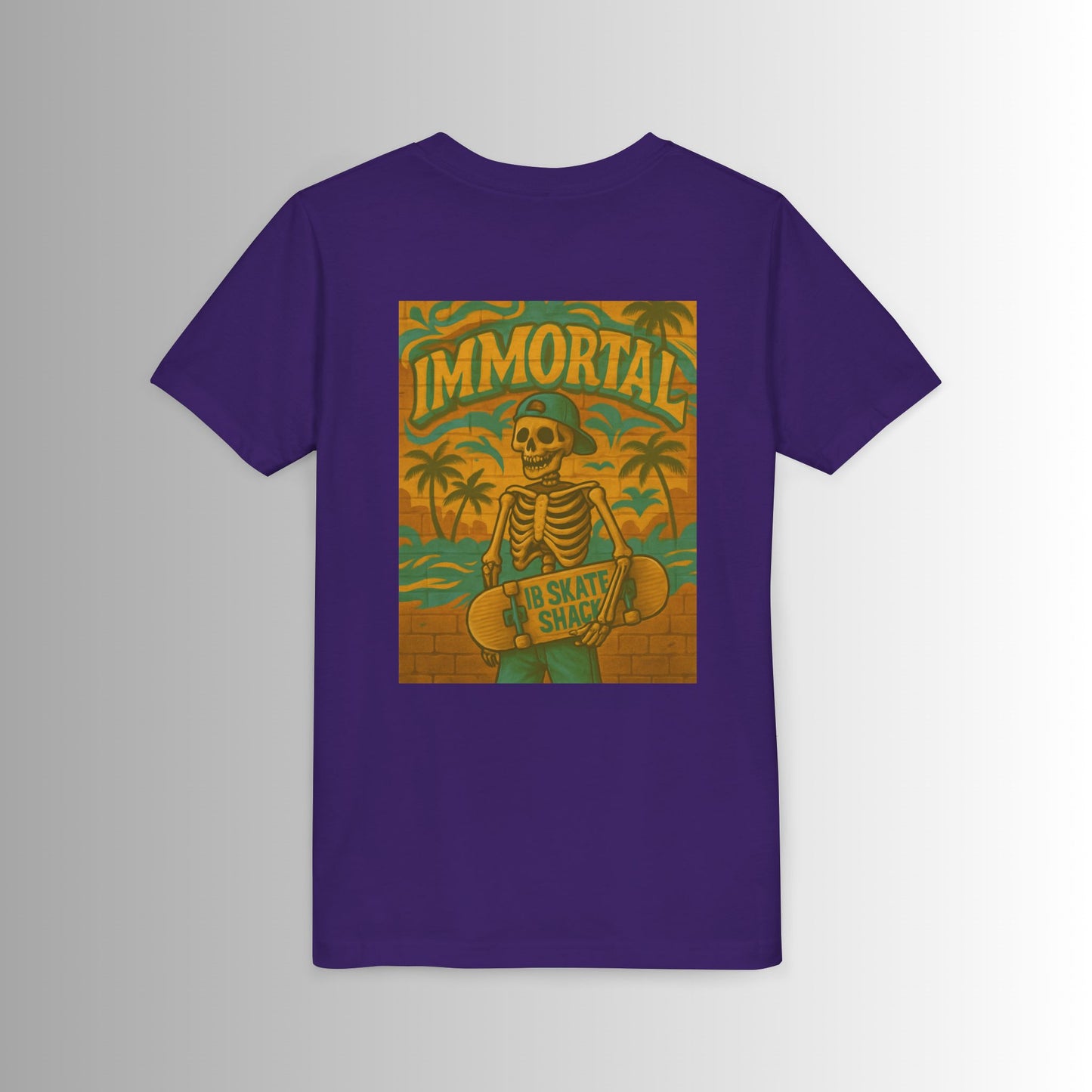 Summer Vibes Large Print Youth Tee