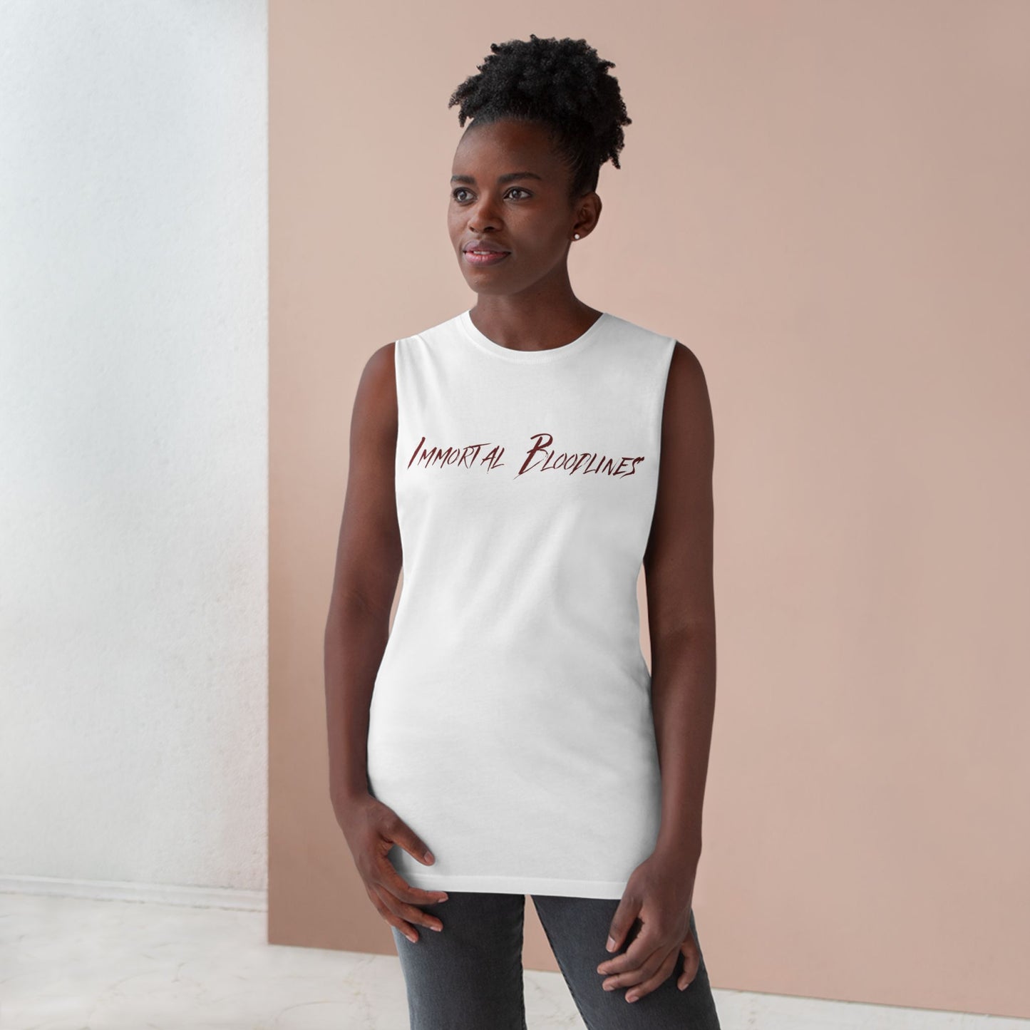 Unisex Immortal Bloodlines Tank - Forge your Legacy Logo