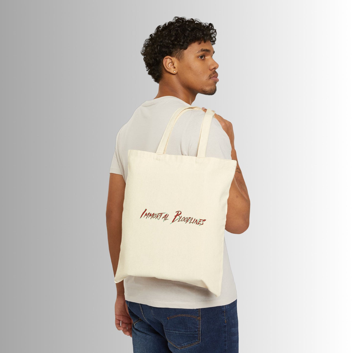 Immortal Bloodlines - Chemical Bond-  Tote Bag - Stylish Canvas Shopper for Art Lovers