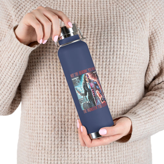 Insulated Bottle — 'Not the Hero You Want, The Monster You Deserve' Graphic