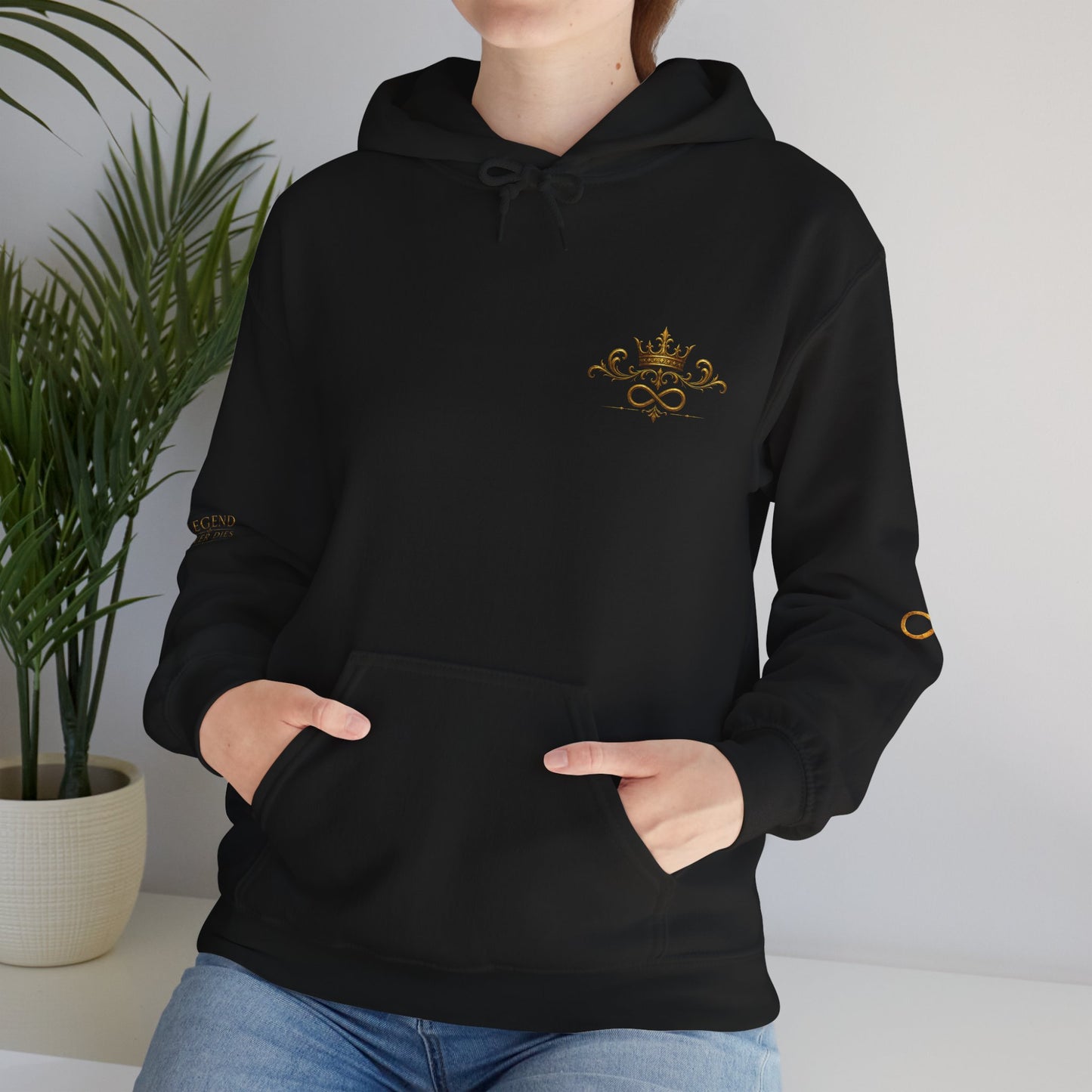 Immortal Bloodlines Gold Crest Hoodie