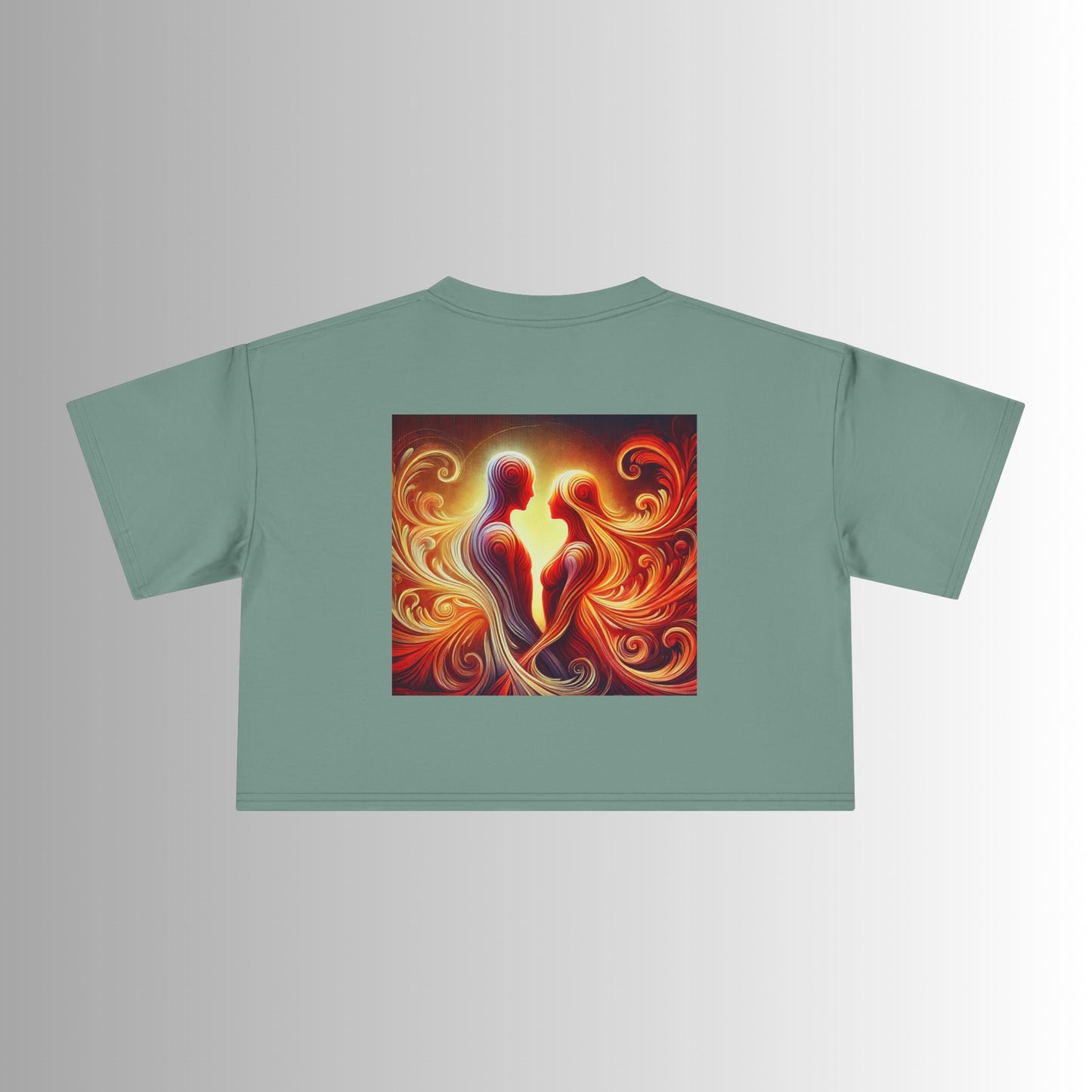 Eternal Flame - Cropped Tee - The Immortal Love Collection