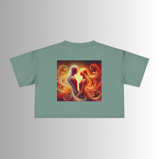 Eternal Flame - Cropped Tee - The Immortal Love Collection
