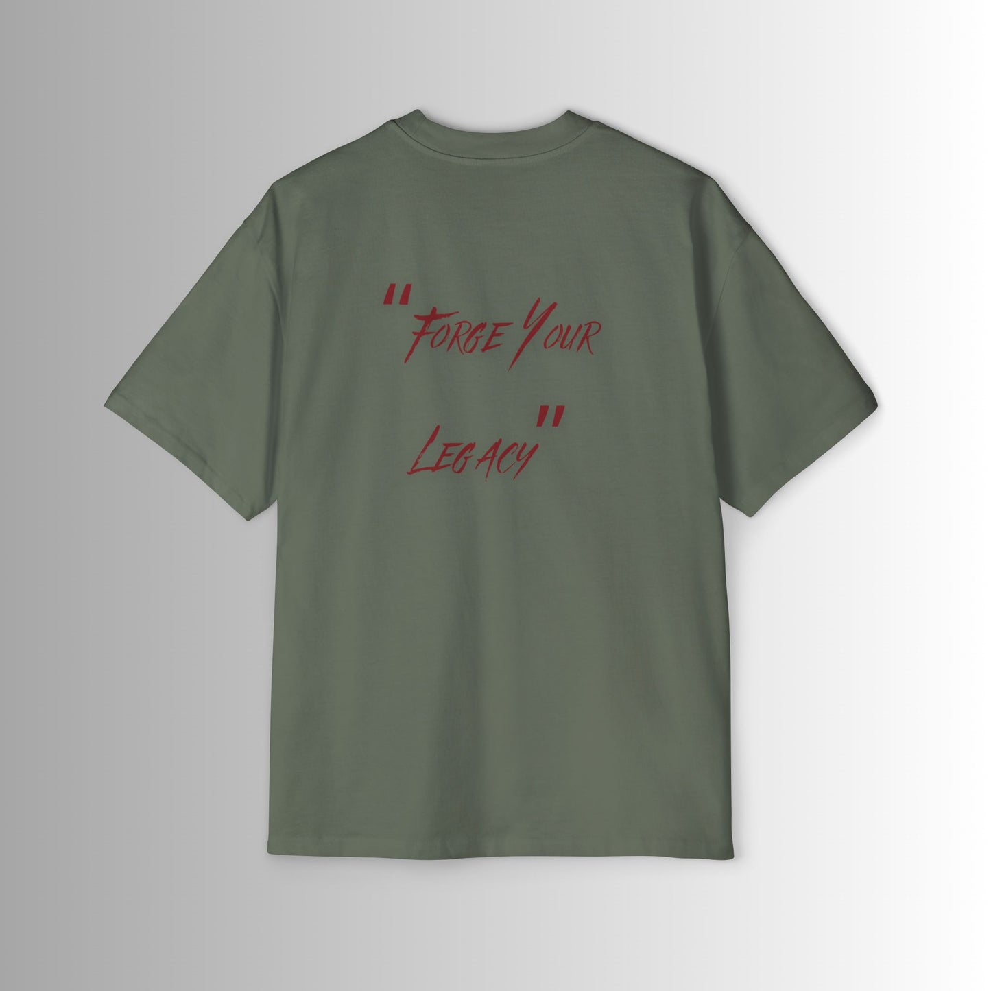 Men's Oversized Tee - Immortal Bloodlines - 'Forge Your Legacy' Graphic Shirt