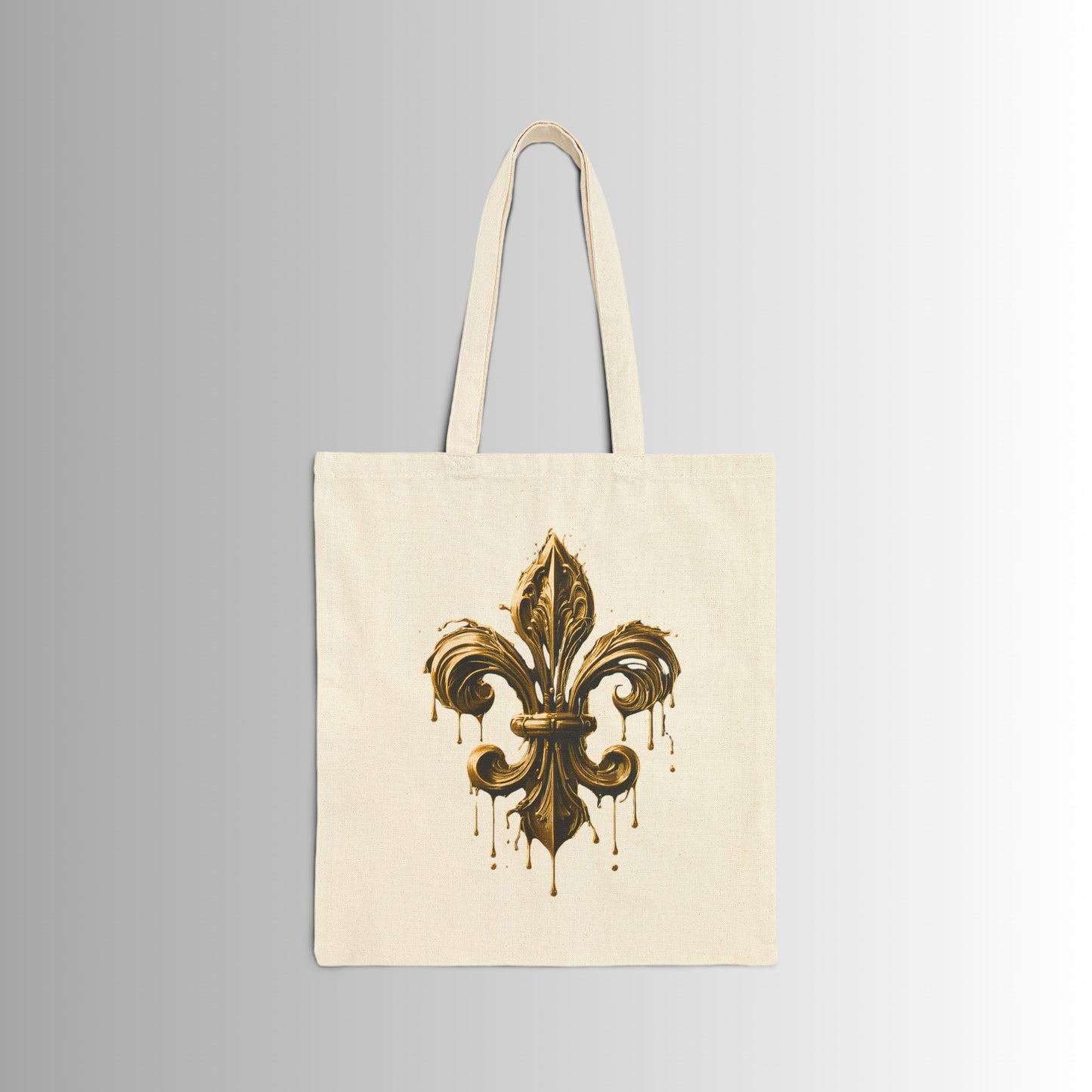 Immortal Bloodlines Gothic Tote Bag - Stylish Canvas Shopper for Art Lovers Rose Skull Gold