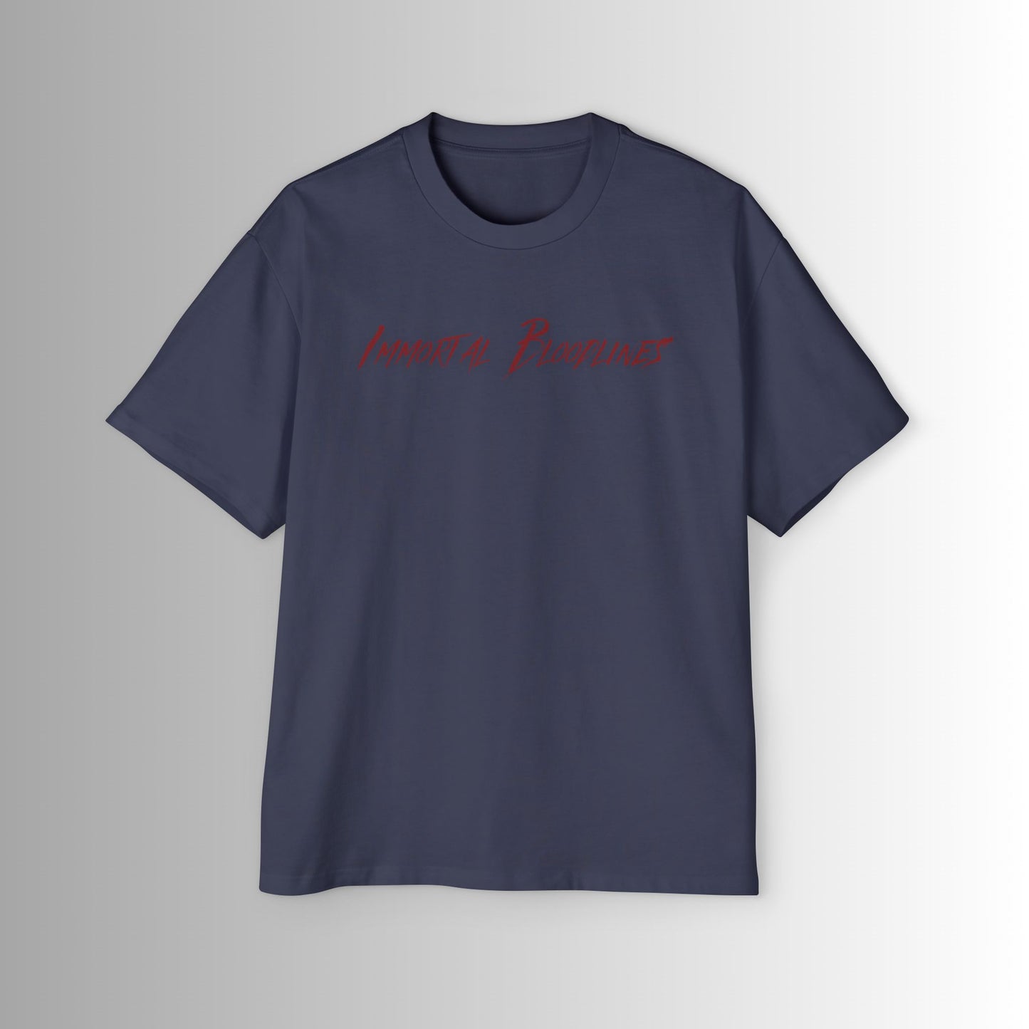 Men's Oversized Tee - Immortal Bloodlines - 'Forge Your Legacy' Graphic Shirt