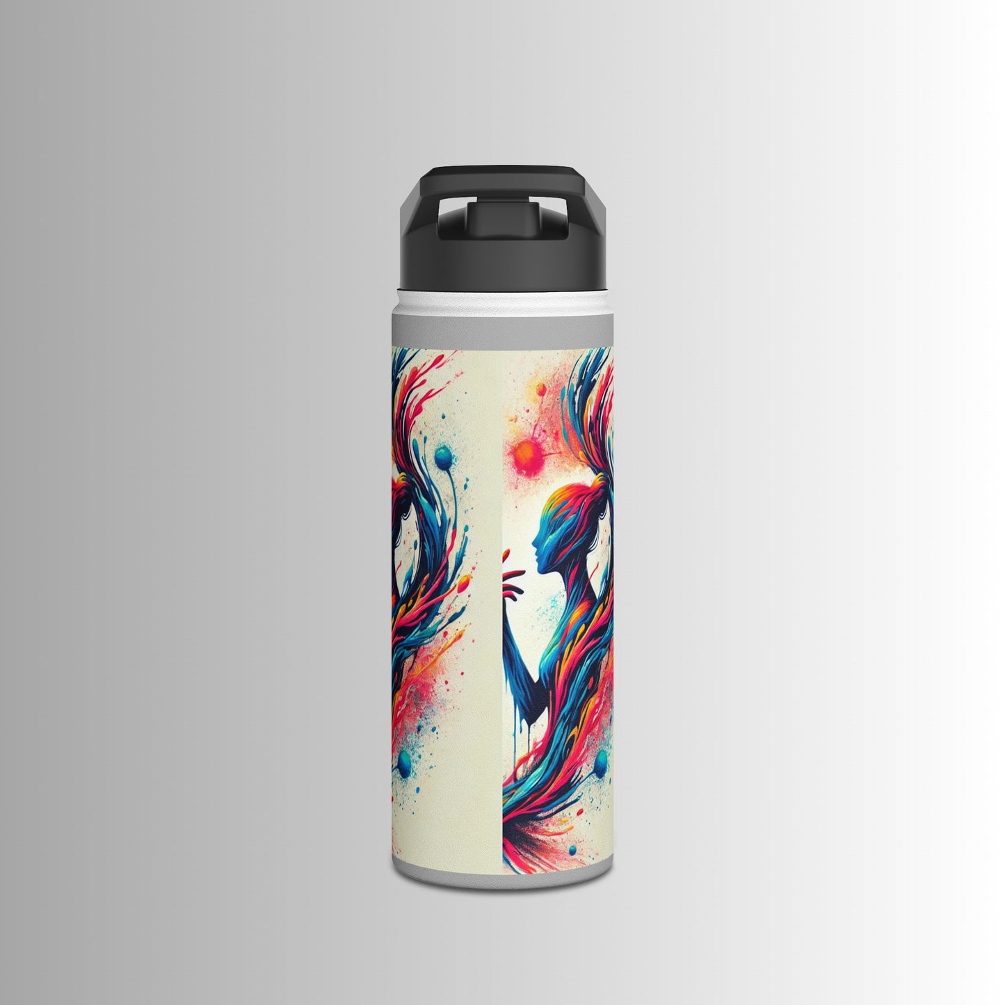 Chemical Bond - Stainless Steel Water Bottle, Standard Lid - The Immortal Love Collection
