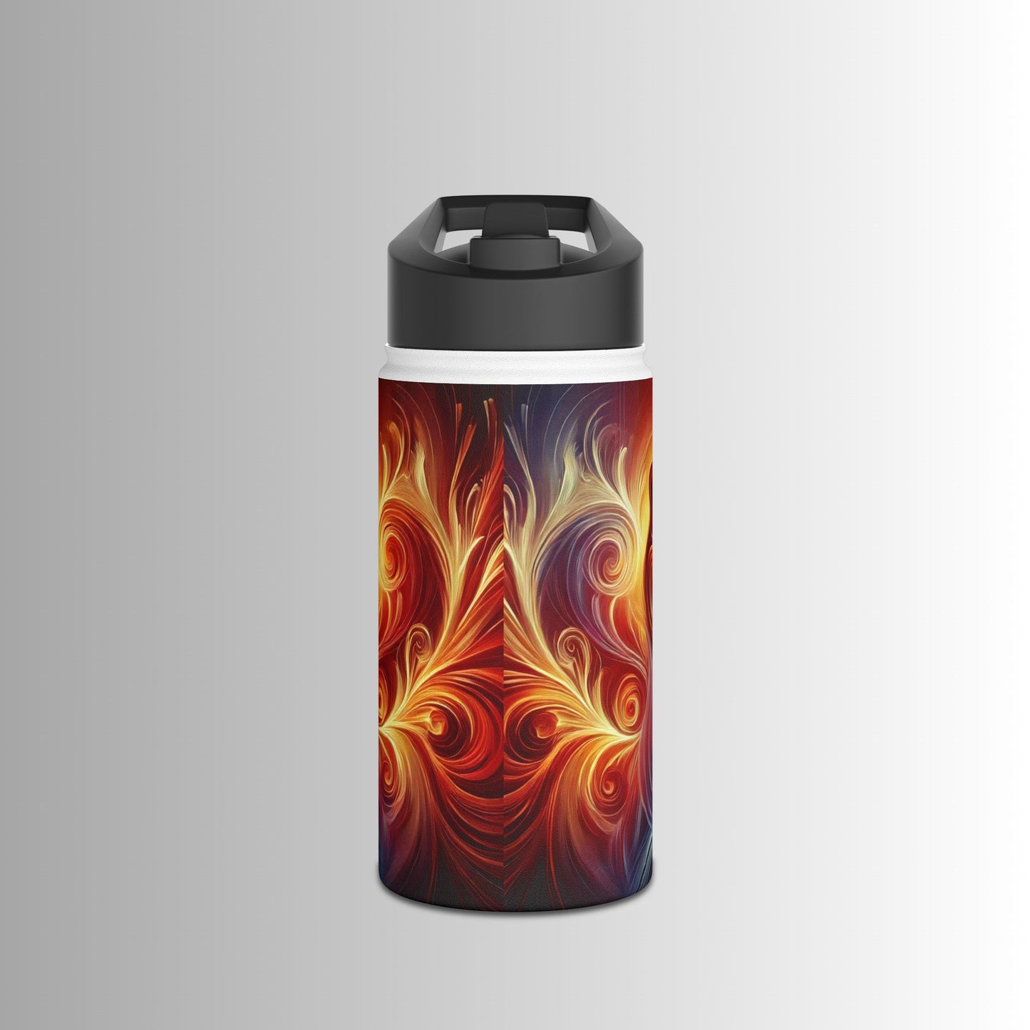 Eternal Flame - Stainless Steel Water Bottle, Standard Lid - The Immortal Love Collection