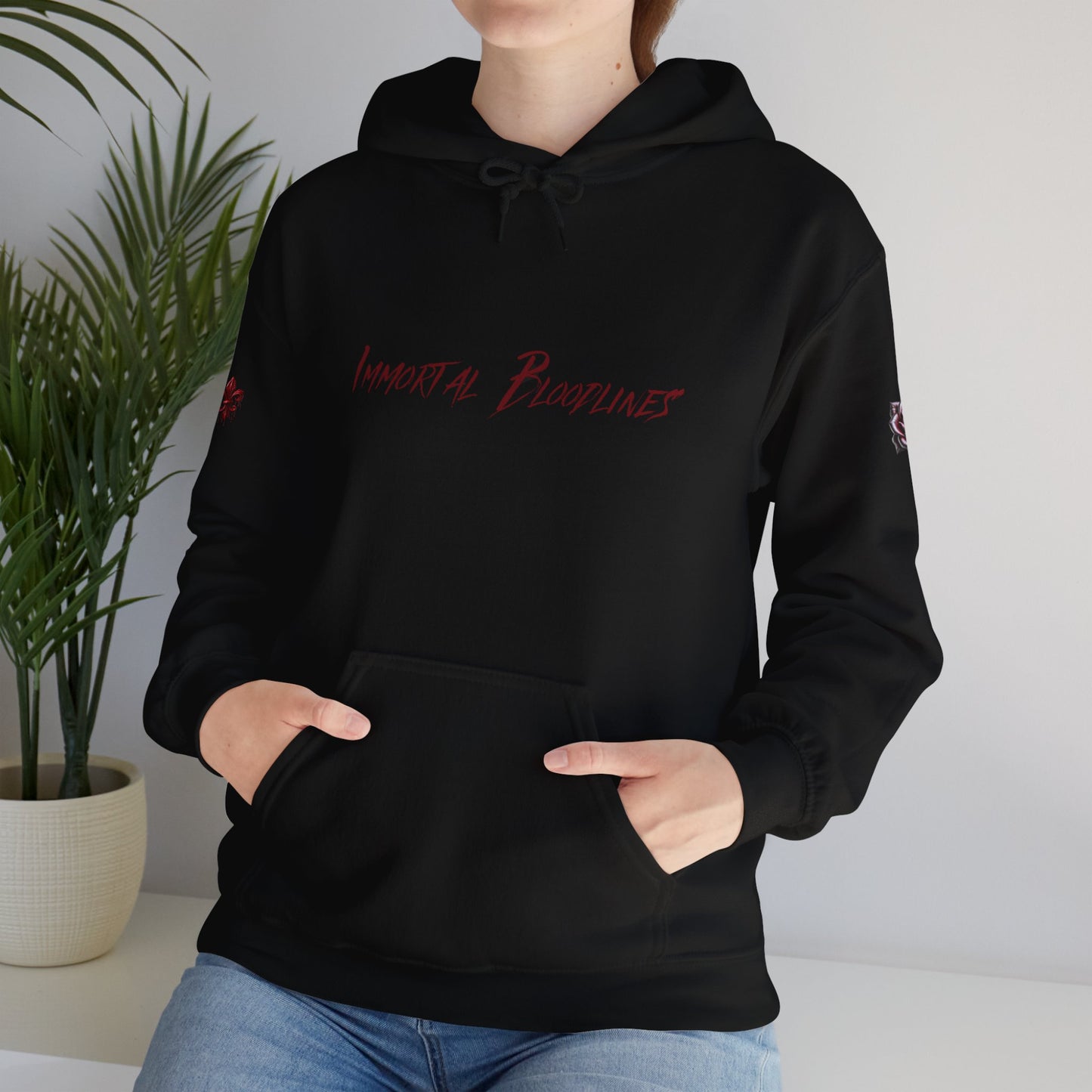 Immortal Bloodlines Forge Your Legacy  - Unisex Hooded Sweatshirt (GCC)
