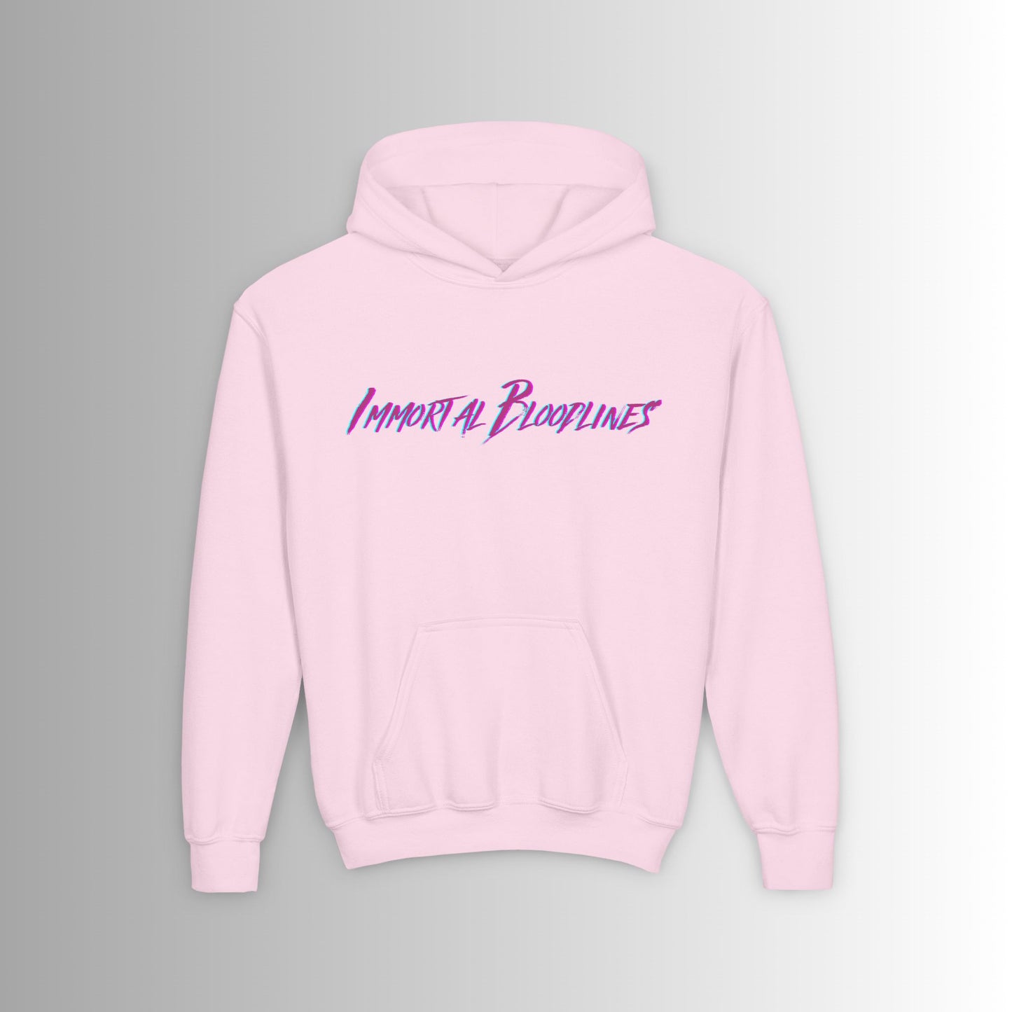 Youth Heavy Blend Hoodie - 'Immortal Bloodlines' Logo