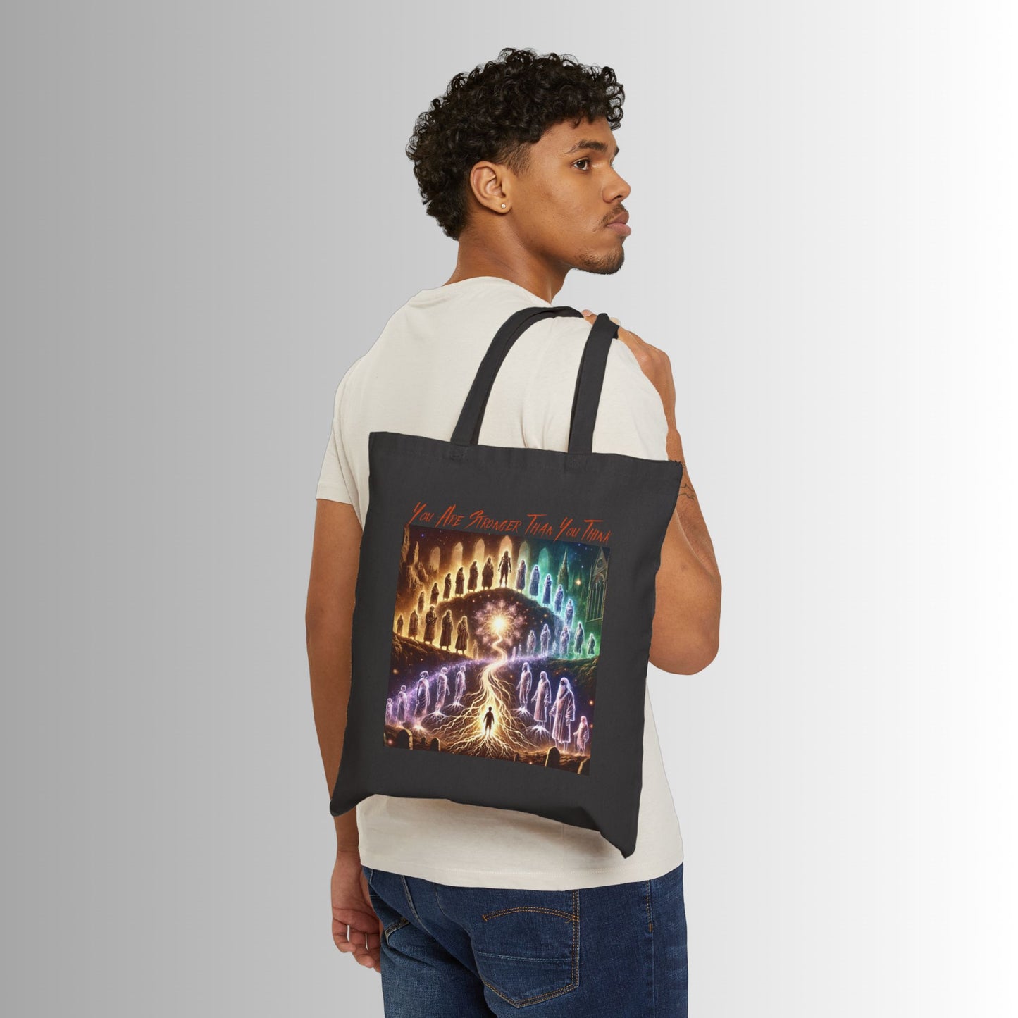 Immortal Bloodlines Legacy Collection: Wear the Power of Your Ancestry- Tote Bag - Stylish Canvas Shopper for Art Lovers (GCC)