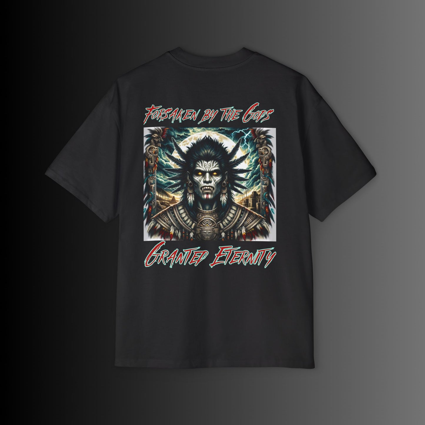 Curse of the Tlacaelel Aztec Priests Collection - Oversized Tee (GCC)