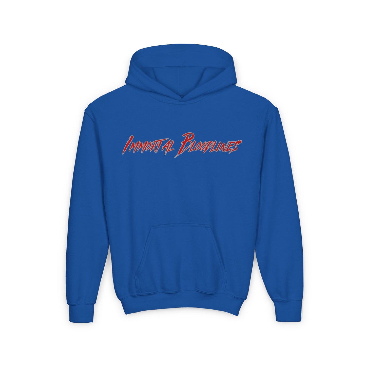 Youth Heavy Blend Hoodie - 'Immortal Bloodlines' Logo