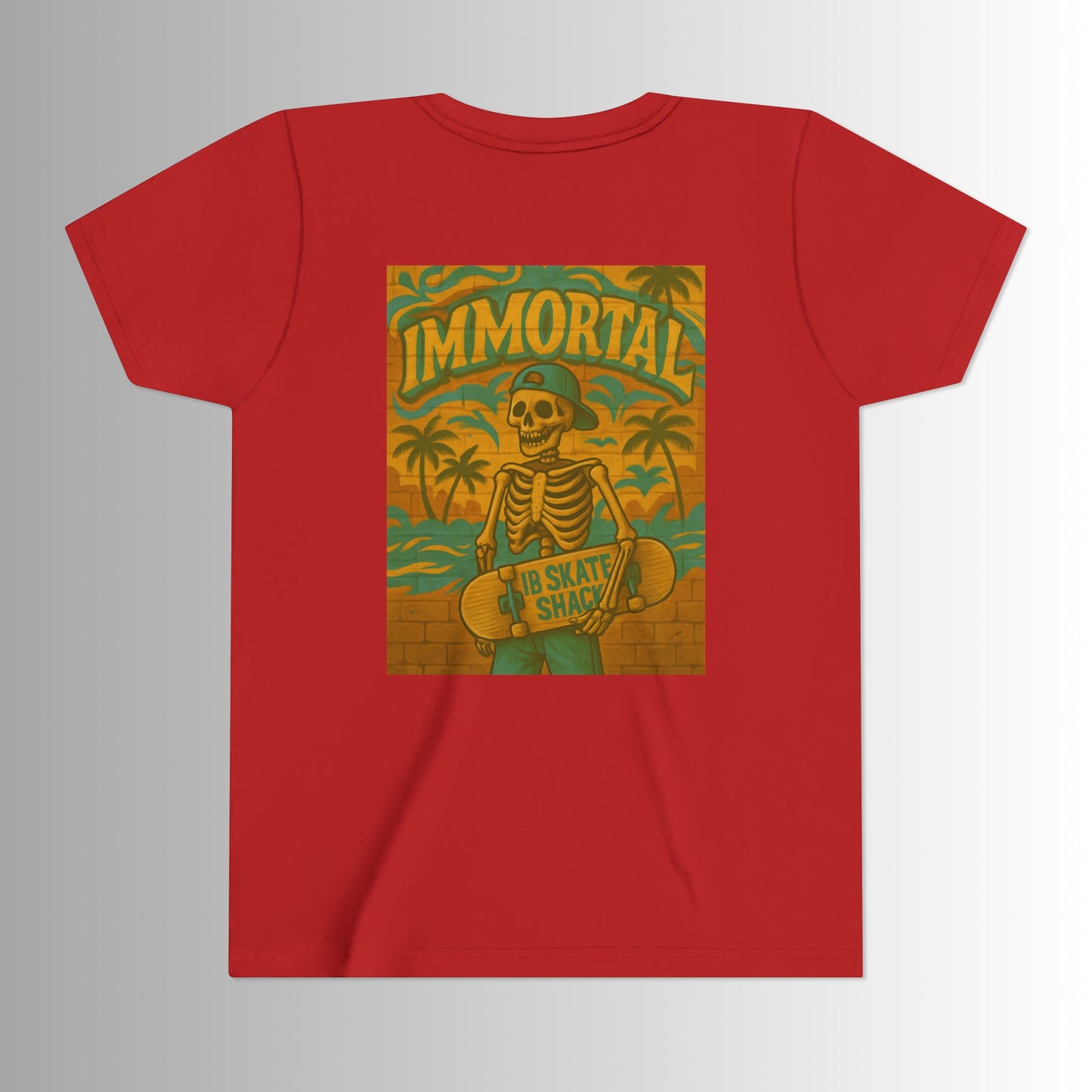 Summer Vibes Large Print Youth Tee