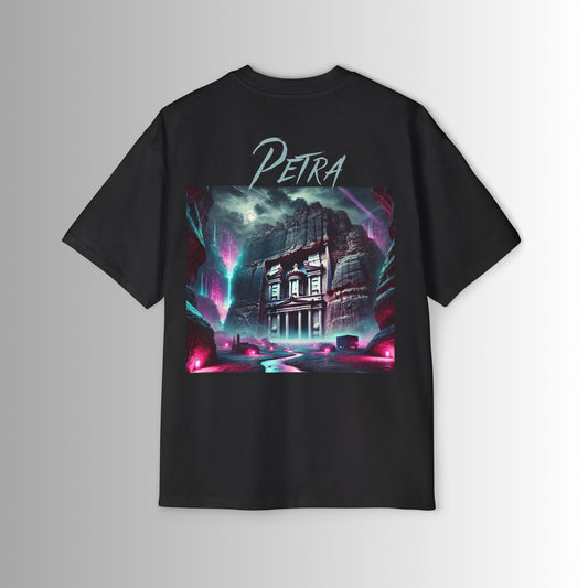 Immortal Bloodlines Men's Heavy Oversized Tee - Petra Graphic T-Shirt