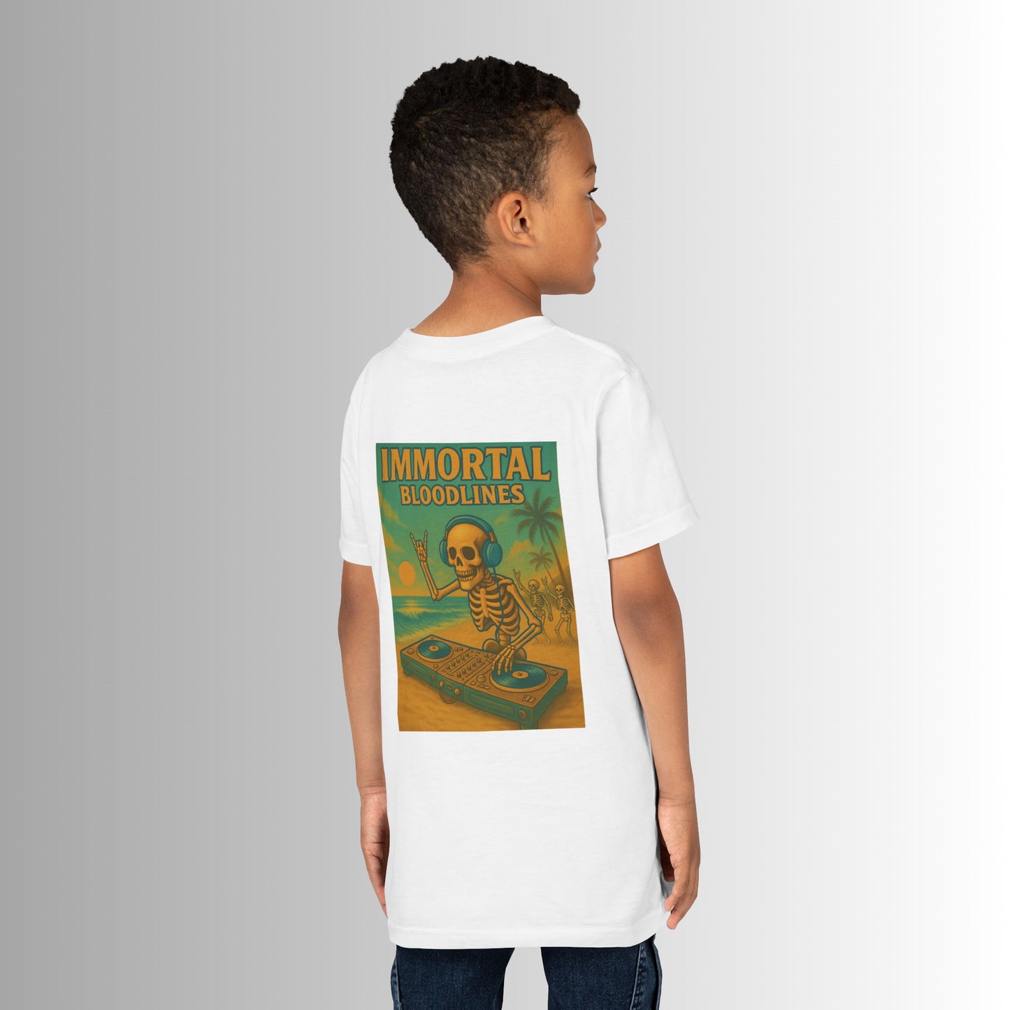 Immortal Bloodlines - Beach DJ Youth Tee
