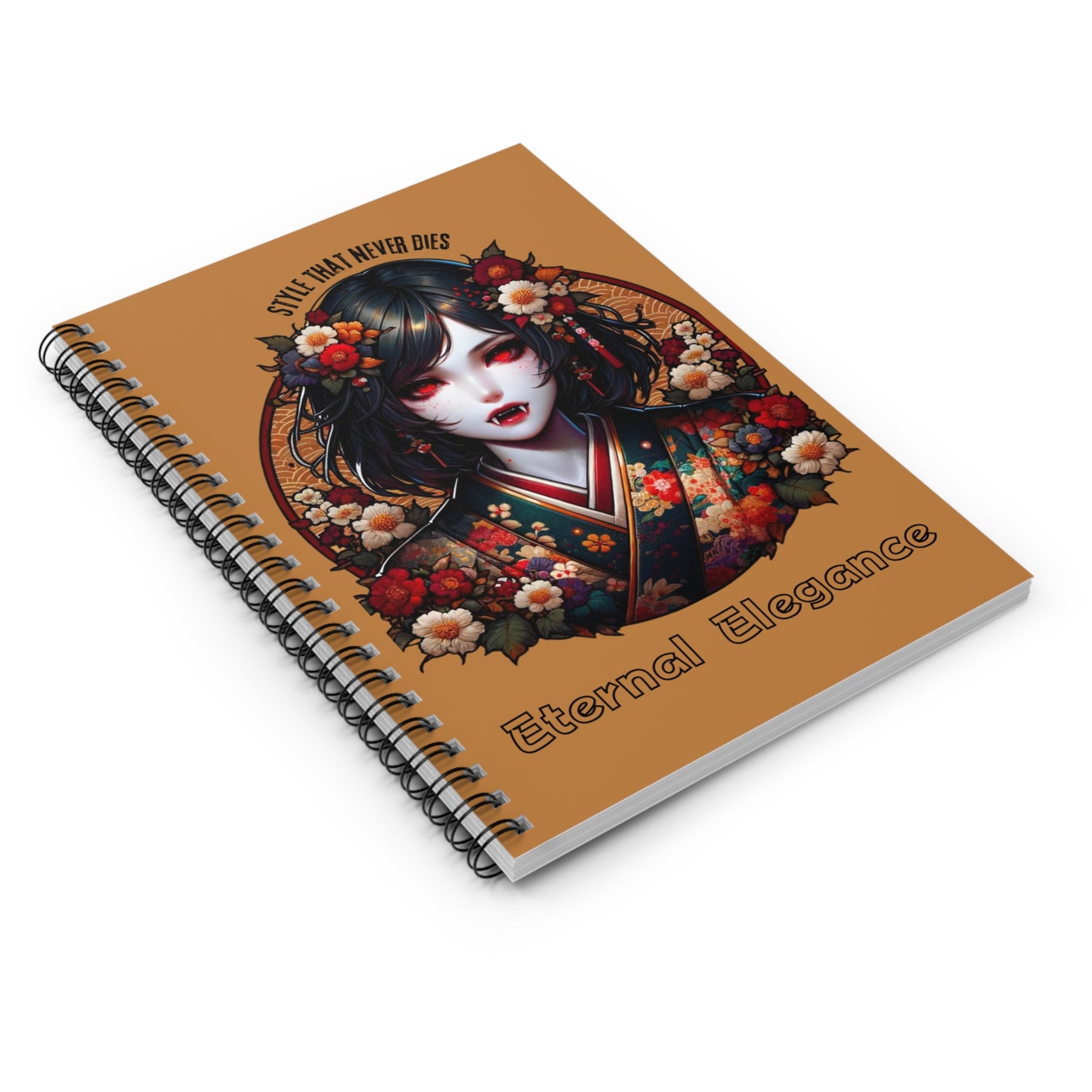 Geisha Spiral Notebook - Ruled Line