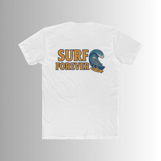 Surf Forever - Small Skeleton Summer Tee