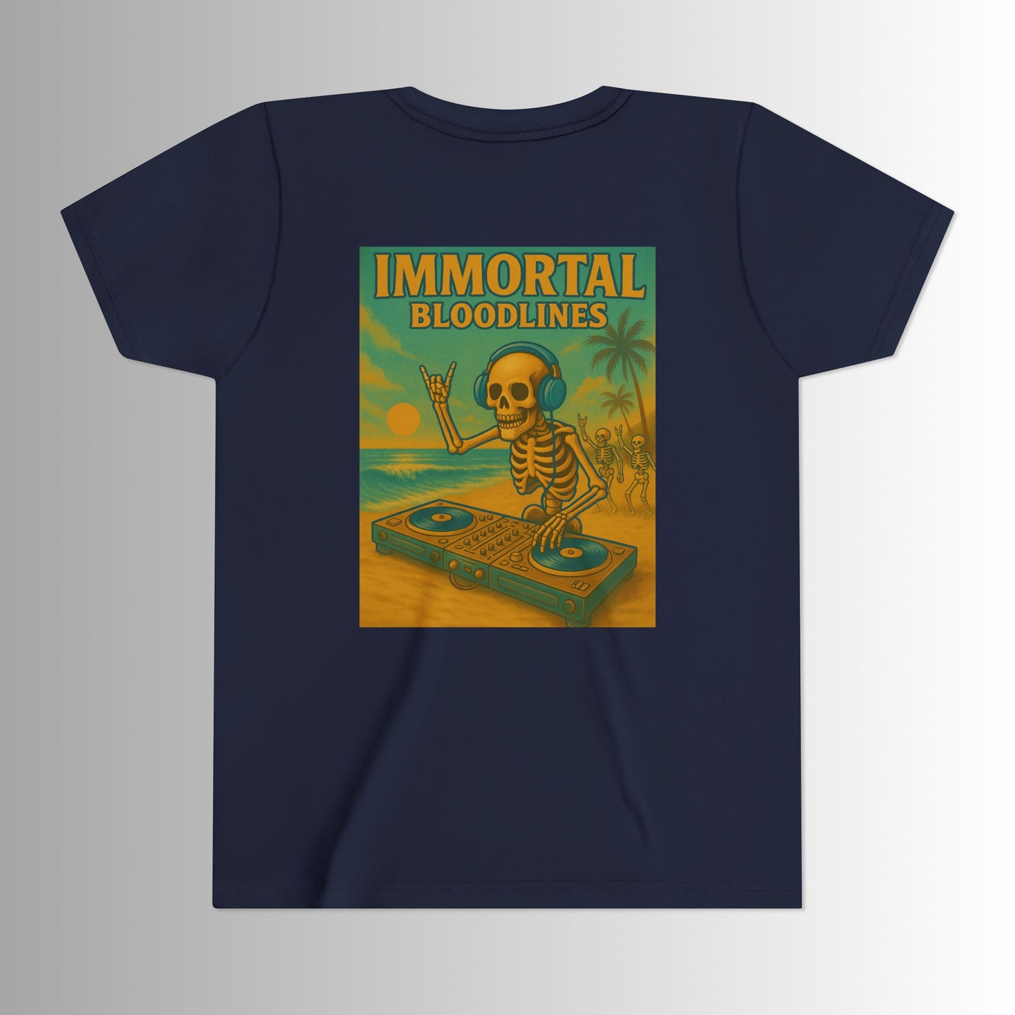 Immortal Bloodlines - Beach DJ Youth Tee