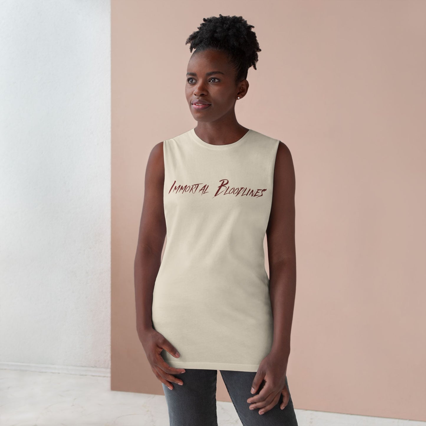 Unisex Immortal Bloodlines Tank - Forge your Legacy Logo