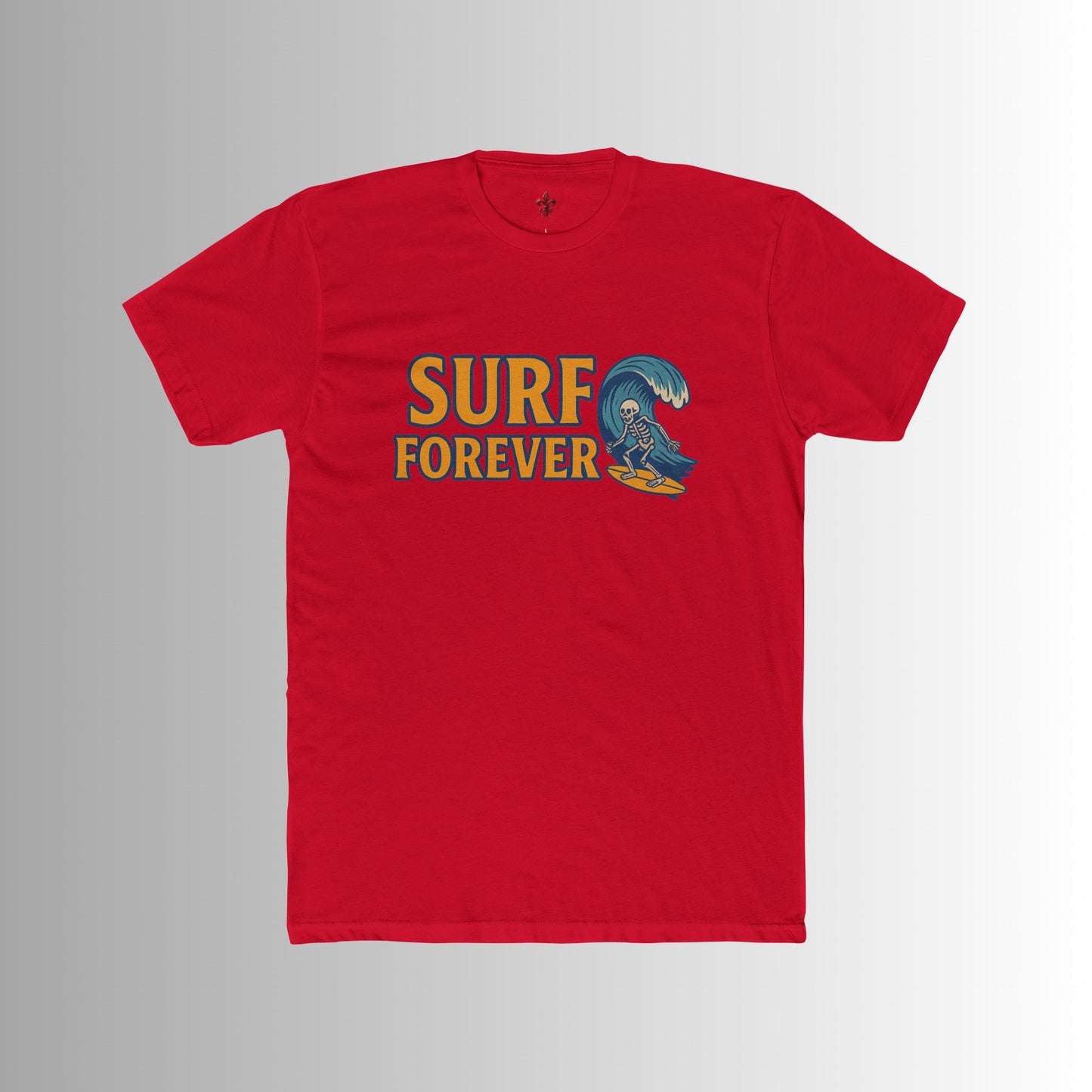 Surf Forever Skeleton Summer Tee