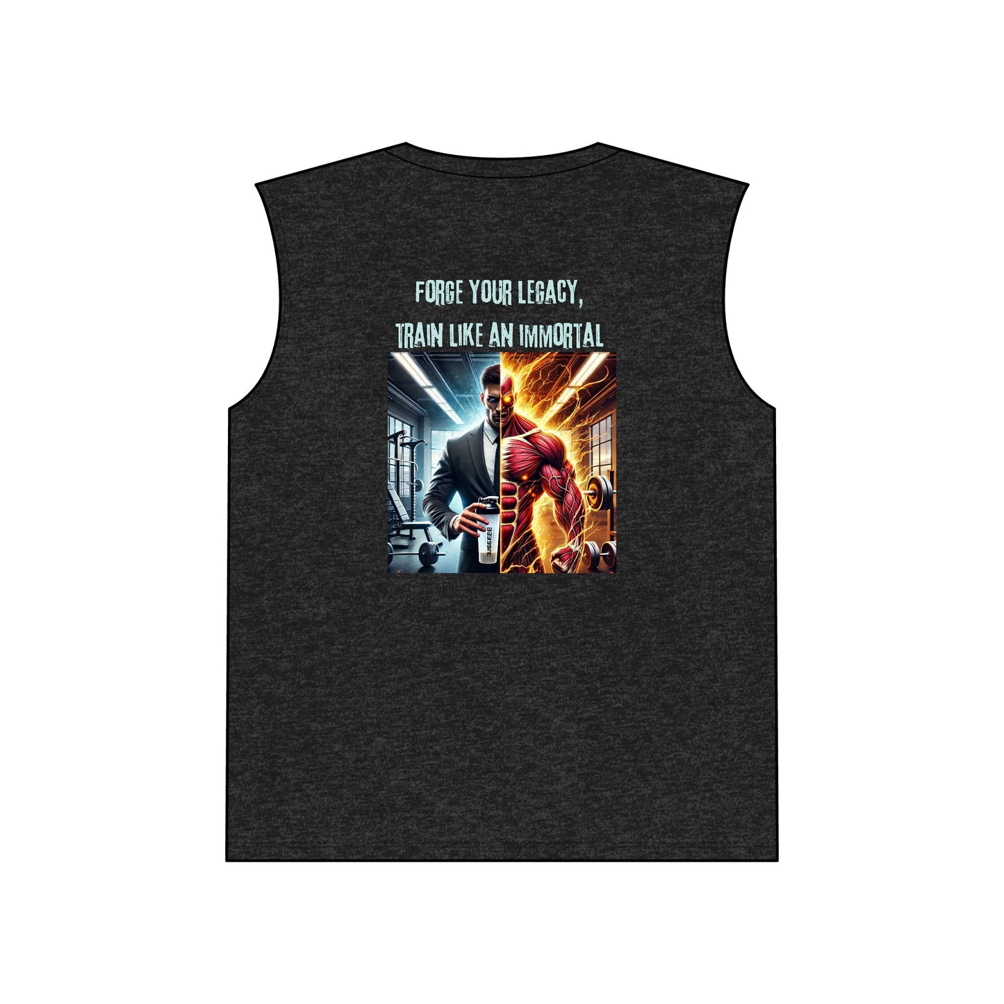 Muscle Tank — 'Jekyll and Hyde' Graphic Tank Top