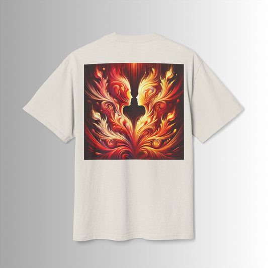 Eternal Flame - Oversized Tee - The Immortal Love Collection