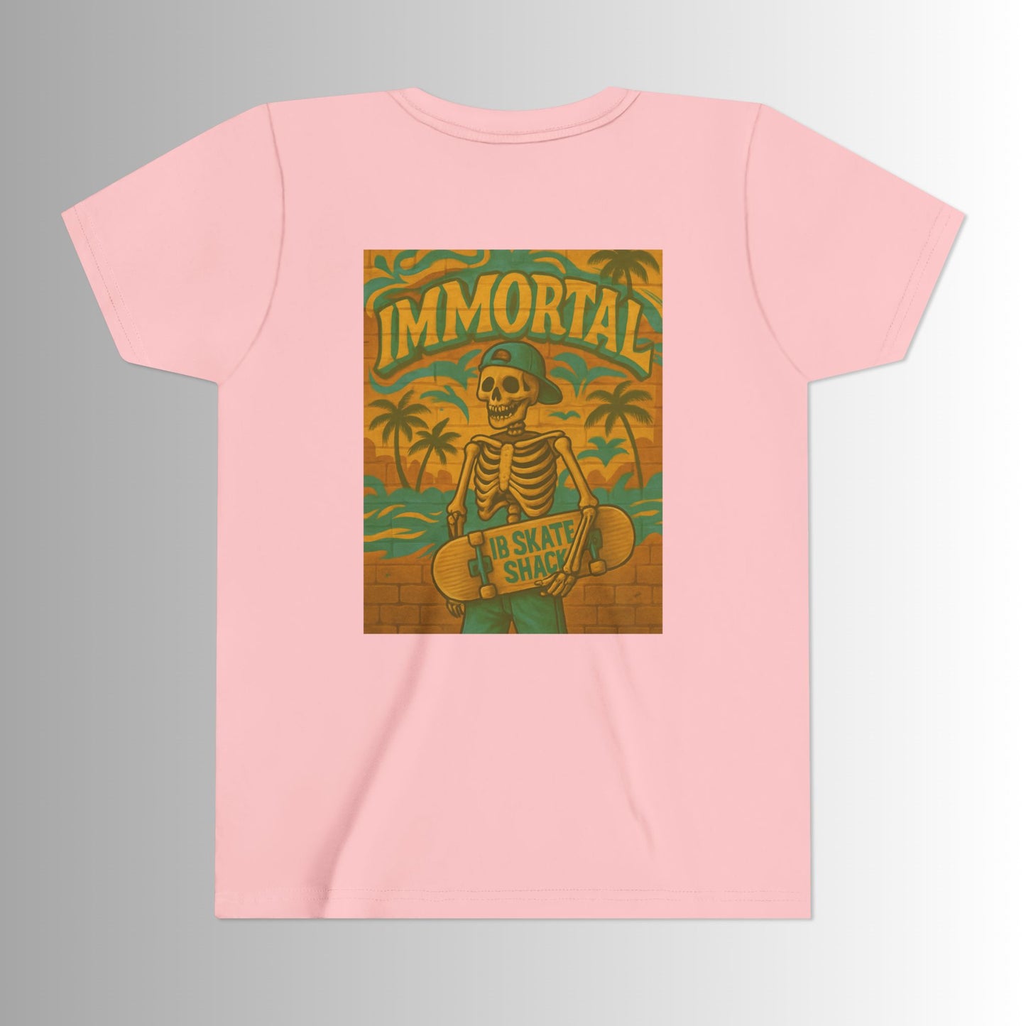 Summer Vibes Large Print Youth Tee