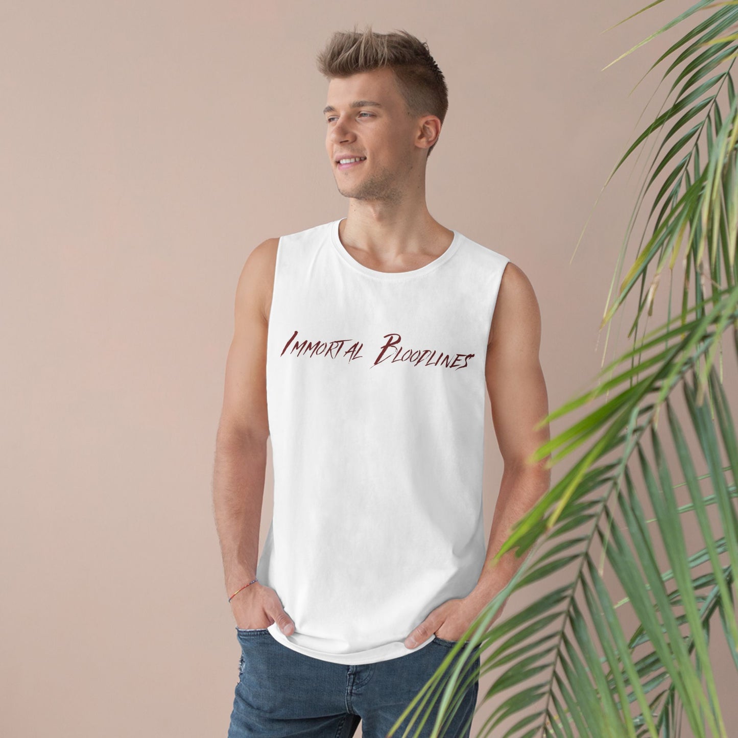 Unisex Immortal Bloodlines Tank - Forge your Legacy Logo